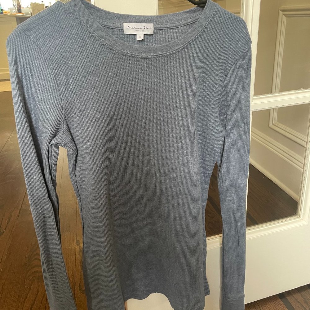 Michael Stars Men's Waffle Long Sleeve